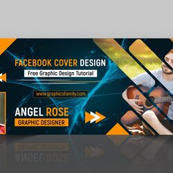 Superior Free Facebook Cover Video Templates Printable Stylish Design Template