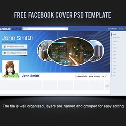 Brilliant Free Facebook Cover Template By On