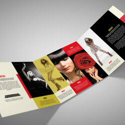 Splendid Fold Brochure Template Best Templates With Regard To Adobe