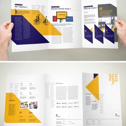 Fold Brochure Template Design