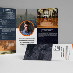 Top Fold Brochure Templates For