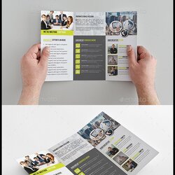 High Quality Fold Brochure Template By Auto