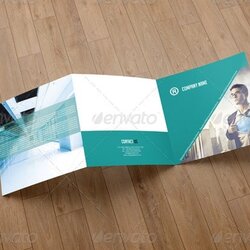 Fold Brochure Template Free For Your Needs Square