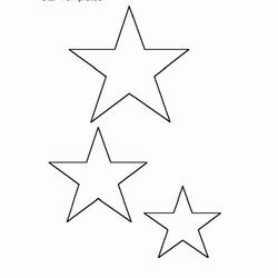 Wizard Inch Star Template Lovely Best Of Free Printable Templates Outline