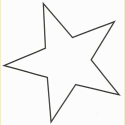 Sublime Free Printable Star Template Of Stars To Print And Cut Out Shape Cutouts Navigation Post