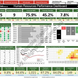 Wizard Hr Management Dashboard Performance Solutions And Consultant Dashboards Financial Reports Risk Excel