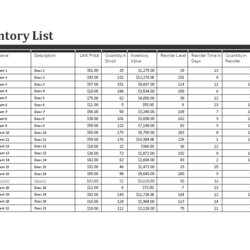 Superb Excel Inventory Sheet Templates At Template