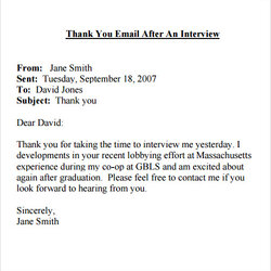 Free Sample Emails In Ms Word Excel Email Thank Interview Template Templates Business You