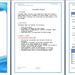 Microsoft Word Templates Reports Professional