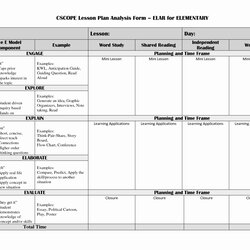 Supreme Elementary School Lesson Plan Template Source Awesome Of
