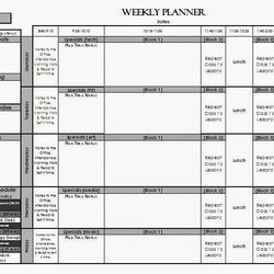 Superior The Real Lesson Planning Pages Plan School Template Elementary Schedule Master Weekly Studies Social