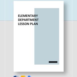 Smashing Elementary Lesson Plan Template Free Word Excel Format Sample Simple Examples Templates Docs Google