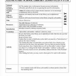 Fantastic Elementary School Lesson Plan Template Plans Beautiful Free Of