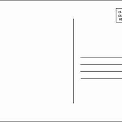 Postcard Template For Word Inspirational Project