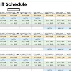 Matchless Security Guard Schedule Template Best Ideas Roster Excel Rotating Employees Duties