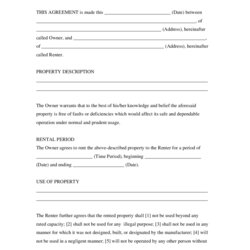 Tremendous One Year Apartment Lease Agreement Template Printable Documents Simple Rental