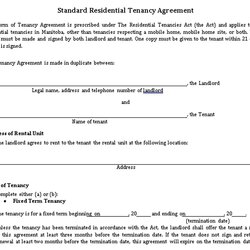 House Rental Agreements Template Sample Agreement Templates