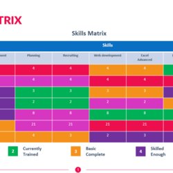 Fantastic Training Matrix Excel Template