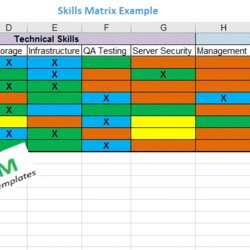 Very Good Skills Matrix Template Free Project Management Templates Skill Excel Example Employee Database Pm