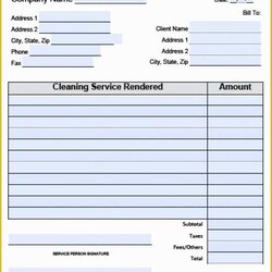 Out Of This World House Cleaning Templates Free Checklist Invoice