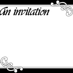High Quality Blank Party Invitation Template Templates Cards Invitations Graduation Illustration Stock Card