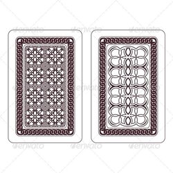 Excellent Design Of Playing Cards Card Template Id Vector Pattern