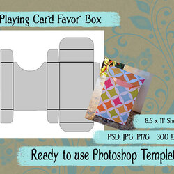 Playing Card Templates Images Template Via
