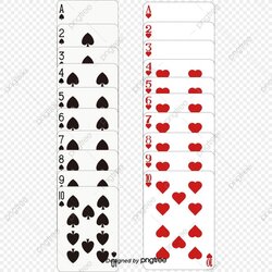 Playing Card Template Stirring Picture
