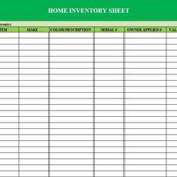 Matchless Free Inventory List Templates Home Moving Office Best Collections Template