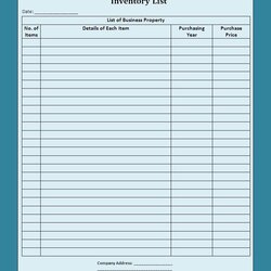 Supreme Inventory List Templates Free Printable Word Excel Template Sheet Sample Blank Office Spreadsheet