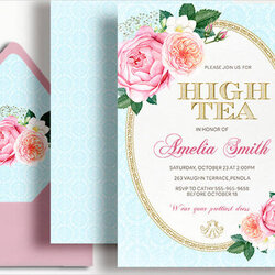 Champion Party Invitation Templates Download Tea High Template