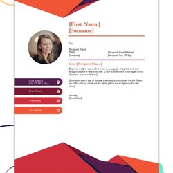 Fine Cover Letter Template Word Professional For Microsoft Free Templates
