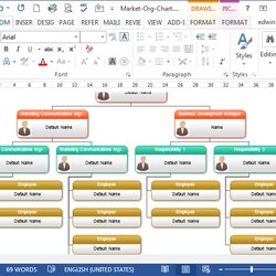 High Quality Organizational Chart In Word Charts Create Template Ms Organization Creating Program Templates