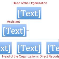 Template Organizational Chart Word Easy Org Charts Default