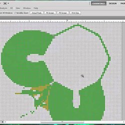 Wonderful How To Make Pixel Art Template For Tutorial Maker Templates Impressive Highest Quality