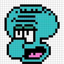Perfect Best Images About Pixel Art Templates On Template Grid Blueprints Easy Search Pattern Paper Build