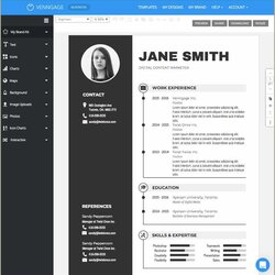 Superlative Create Resume Online Free Word Example Gallery