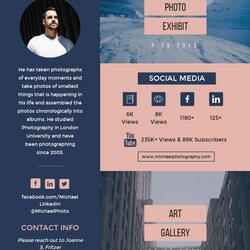 Photography Artist Press Kit Template