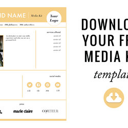 Spiffing How To Create The Perfect Media Kit Free Template Blog It Better Creating Remember Started Below Own