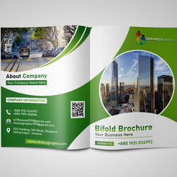Worthy Free Creative Bi Fold Brochure Template Editable File Presentation Scaled