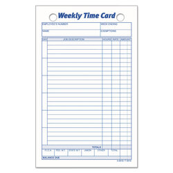 Fine Employee Time Card By Weekly Clocks Tr