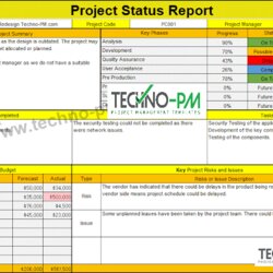 Champion Project Status Report Template Excel Management Templates Weekly Summary Sample Reports Database