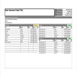 Smashing Excel Report Template Free Document Downloads Project Status Templates