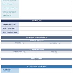 Free Strategic Planning Templates Template Excel Plan Project Survey Management Word Employee Performance