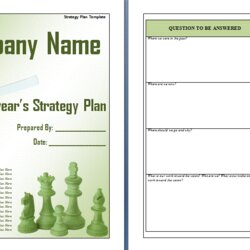 Superlative Strategic Plan Templates Free Word Template Business Sample Format Formats Button Procedures