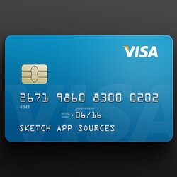 Splendid Credit Card Template Search By