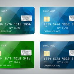 High Quality Credit Card Size Template For Word Creative Personal