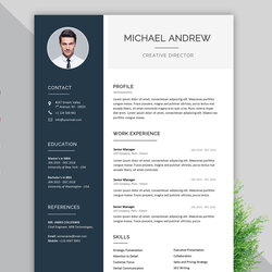 Prime Resume Template Ms Word File In