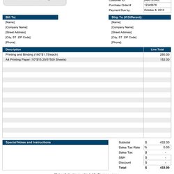 Spiffing Download Free Basic Invoice Template For Excel Which Can Microsoft Templates