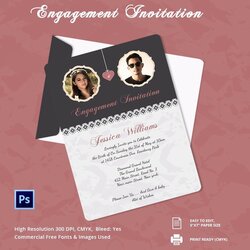 Fantastic Engagement Party Invitation Template Free Fresh